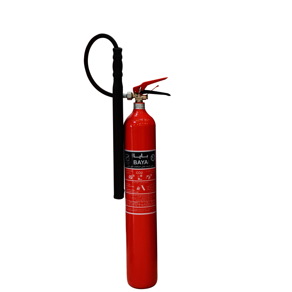 کپسول آتش نشانی دی اکسید کربن (CO2) 4 کیلویی بایا